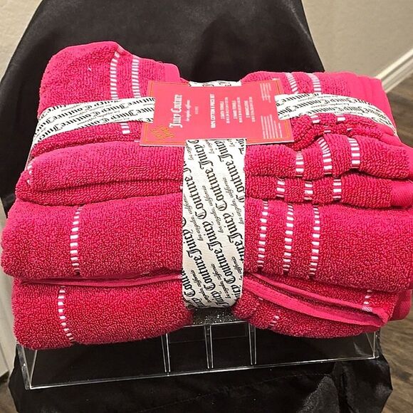 Juicy Couture Home 6-PC Broken Striped Bath Towel Set - Picture 6 of 7